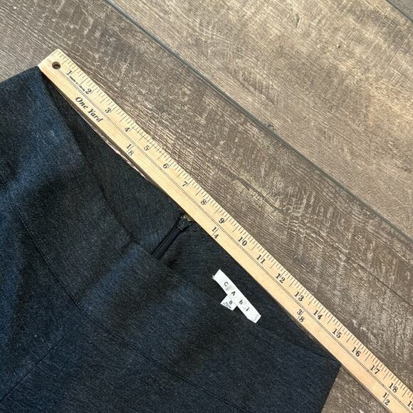 CAbi Women's Rave Ponte Stretch Trouser Charcoal Size 8 - Picture 6 of 8